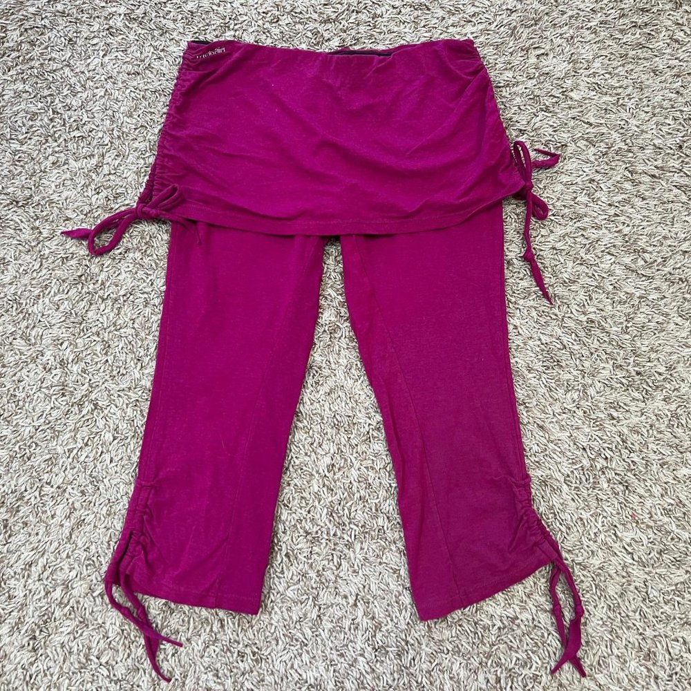 Melodia Designs Organic Bamboo Mini Ruching Capri